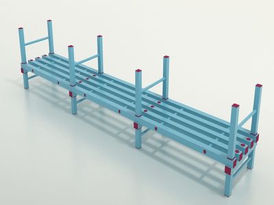 Модуль стеллажа 2580х440 Модуль стеллажа 2580х440